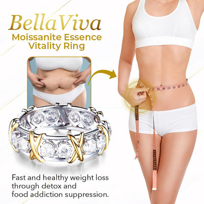 Biancat™ BellaViva Moissanite Essence Vitality Ring